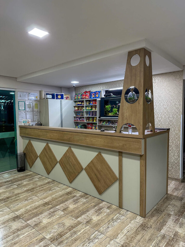 Recepção do Hotel Royal Jaraguá, hotel em Jaraguá do Sul